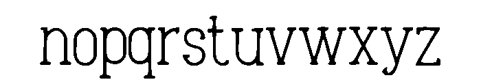 DarkOrange Font LOWERCASE