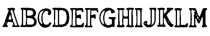 DarkSalmon Font UPPERCASE