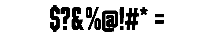 Darkbyte Font OTHER CHARS
