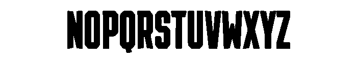 Darkbyte Font UPPERCASE