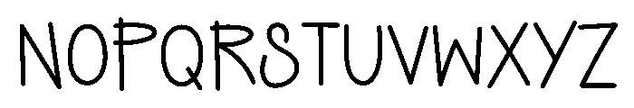 Darker Brighter Font LOWERCASE