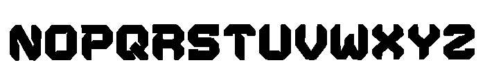 Darkflare Regular Font UPPERCASE