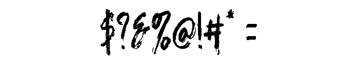 Darkness Emperor Font OTHER CHARS