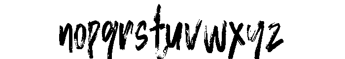 Darkness Emperor Font LOWERCASE
