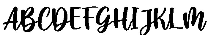 Darkpink Font UPPERCASE