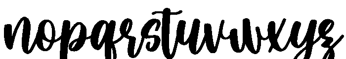 Darkpink Font LOWERCASE