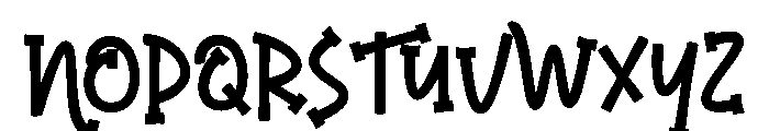 Darks Metaly Font UPPERCASE
