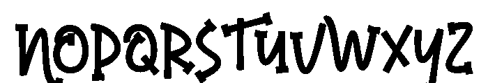 Darks Metaly Font LOWERCASE
