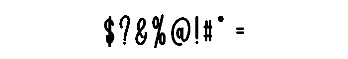 Darks Survival Font OTHER CHARS