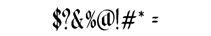 Darkspire Font OTHER CHARS