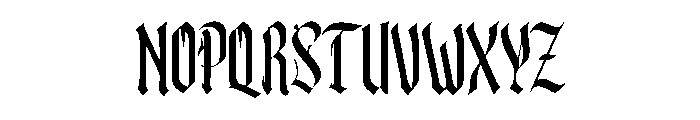 Darkspire Font UPPERCASE