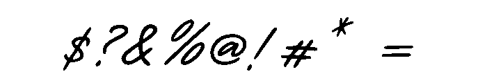 Darline Font OTHER CHARS