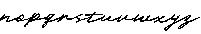 Darline Font LOWERCASE