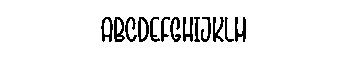 Darling Behinding Font UPPERCASE