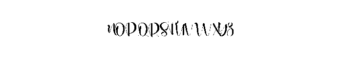 Darling Beliving Font UPPERCASE