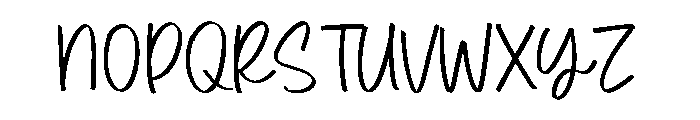 Darling Charm Font UPPERCASE