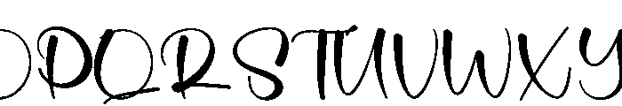 Darling Christmas Font UPPERCASE