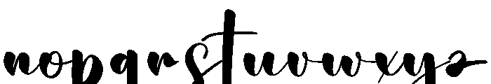 Darling Christmas Font LOWERCASE