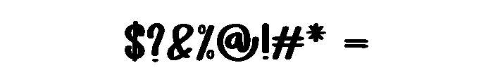 Darling Daddy Font OTHER CHARS