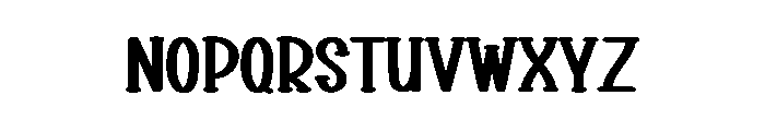 Darling Daddy Font UPPERCASE