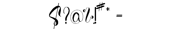 Darling Dreaming Font OTHER CHARS
