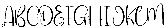 Darling Dreaming Font UPPERCASE