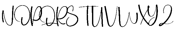 Darling Dreaming Font UPPERCASE