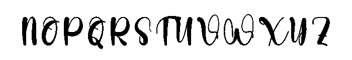 Darling Girlies Font UPPERCASE