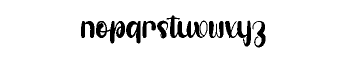 Darling Girlies Font LOWERCASE