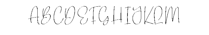 Darling Moonlight Font UPPERCASE