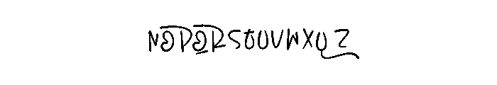 Darling Starlight Font UPPERCASE