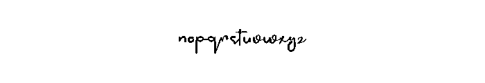 Darling Starlight Font LOWERCASE
