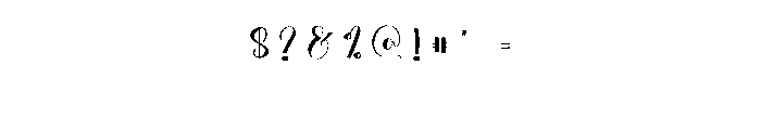 Darling2 Font OTHER CHARS