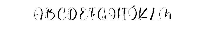Darling2 Font UPPERCASE