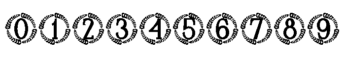 Darlowe Monogram Font OTHER CHARS