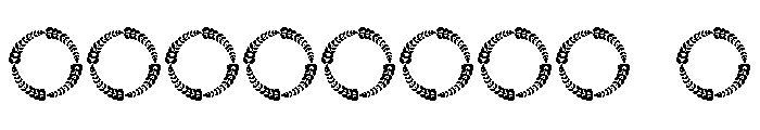 Darlowe Monogram Font OTHER CHARS