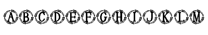 Darlowe Monogram Font UPPERCASE