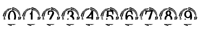 Darlowe Split Monogram Font OTHER CHARS