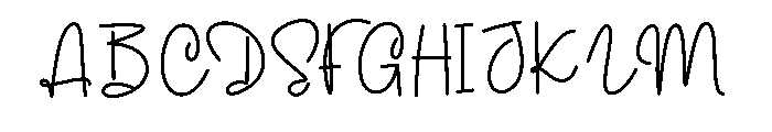 Darrie Shaulin Font UPPERCASE