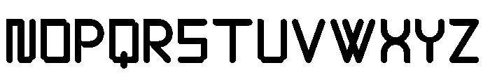 Darta Regular Font UPPERCASE