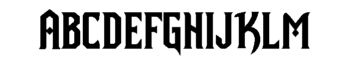 Darven Bold Font UPPERCASE