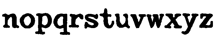 Darven Regular Font LOWERCASE