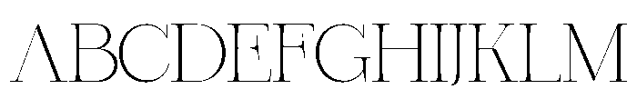Dary Font UPPERCASE