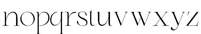 Dary Font LOWERCASE