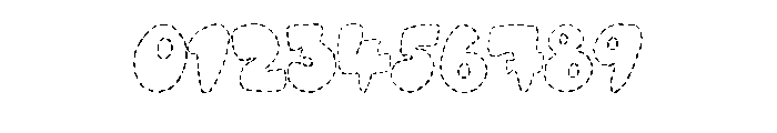Dash Stitch By Squeeb C Regular Font OTHER CHARS
