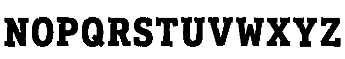 Dasha Regular Font UPPERCASE