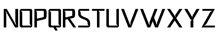 Dashcore Regular Font LOWERCASE