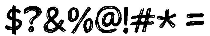 Dashle Regular Font OTHER CHARS