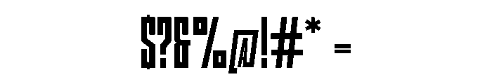 Dashter Regular Font OTHER CHARS
