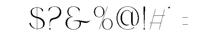 Dasier Font OTHER CHARS